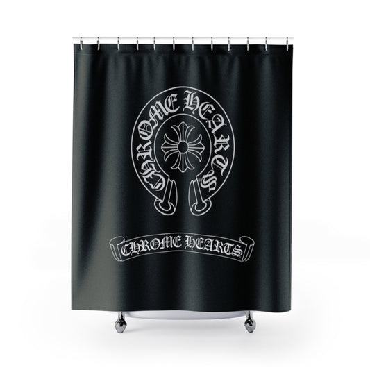 Chrome Hearts Shower Curtain