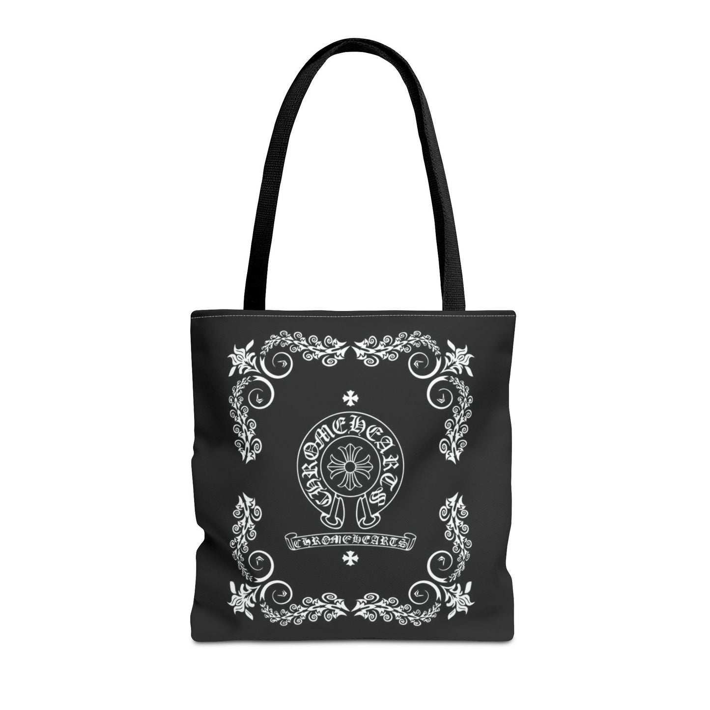 Gothic Floral Tote Bag with Sun Design | Perfect for Everyday Use & Occasions