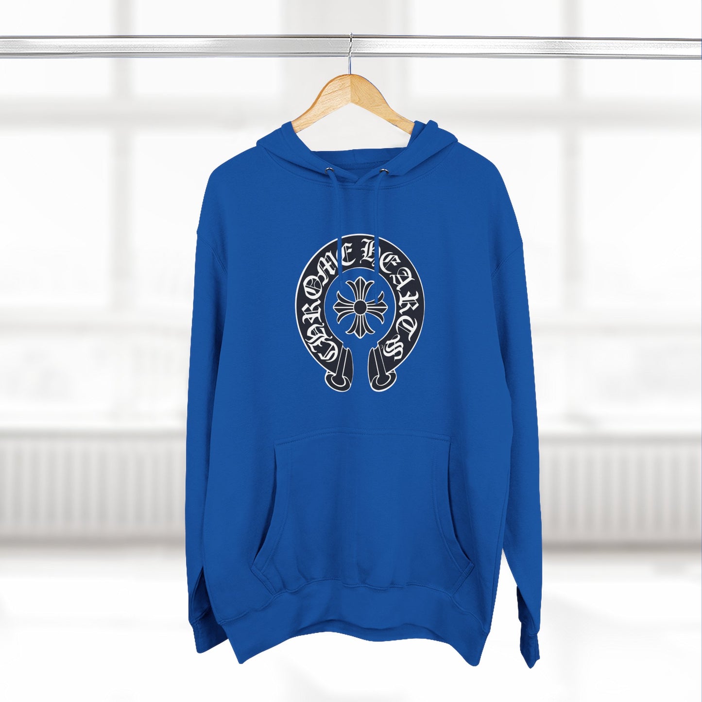 Fleece Hoodie - Chrome Hearts Design