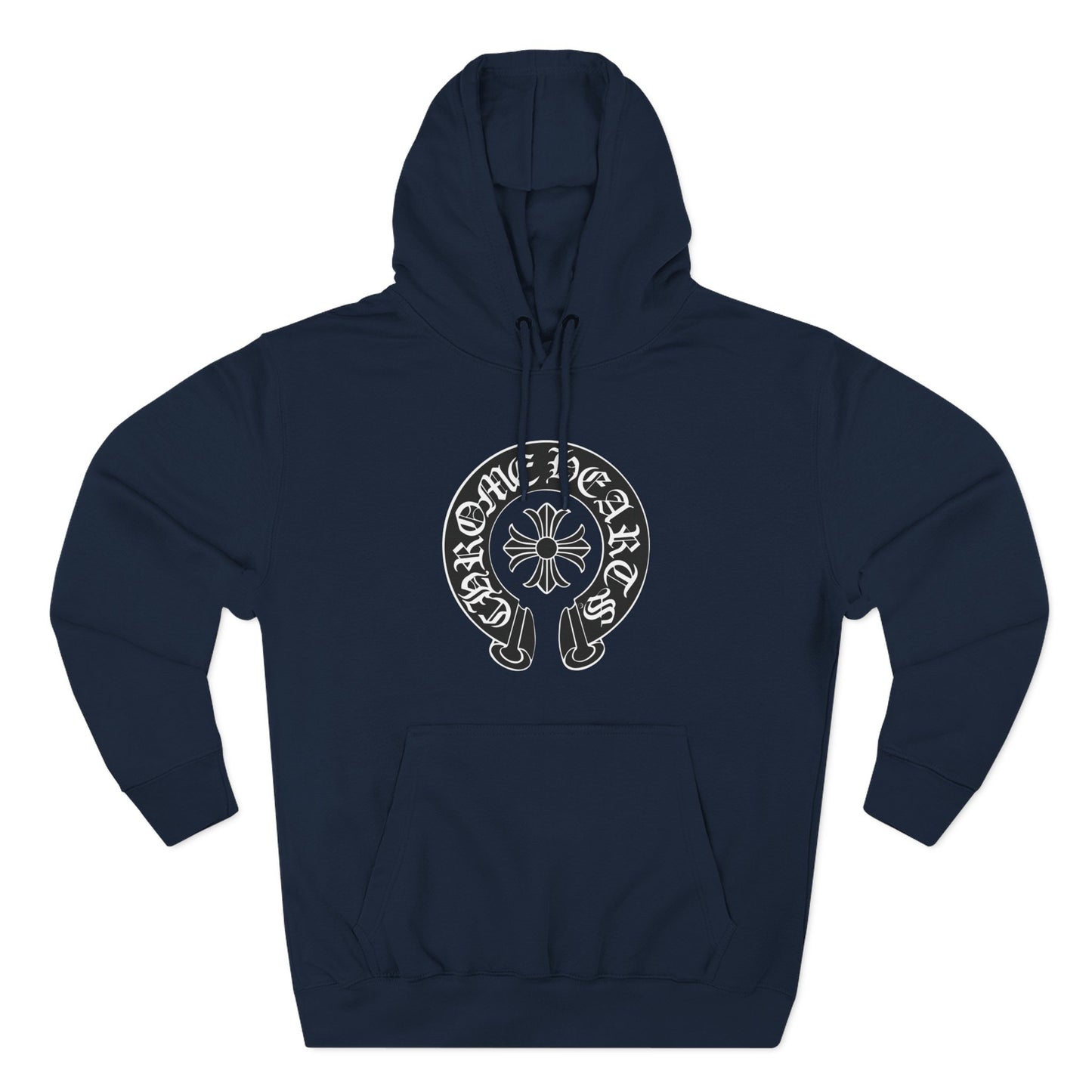 Fleece Hoodie - Chrome Hearts Design