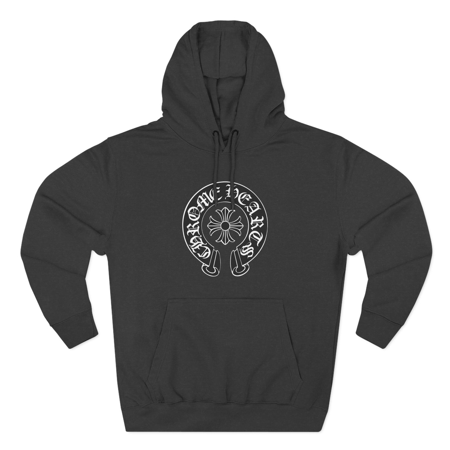 Fleece Hoodie - Chrome Hearts Design