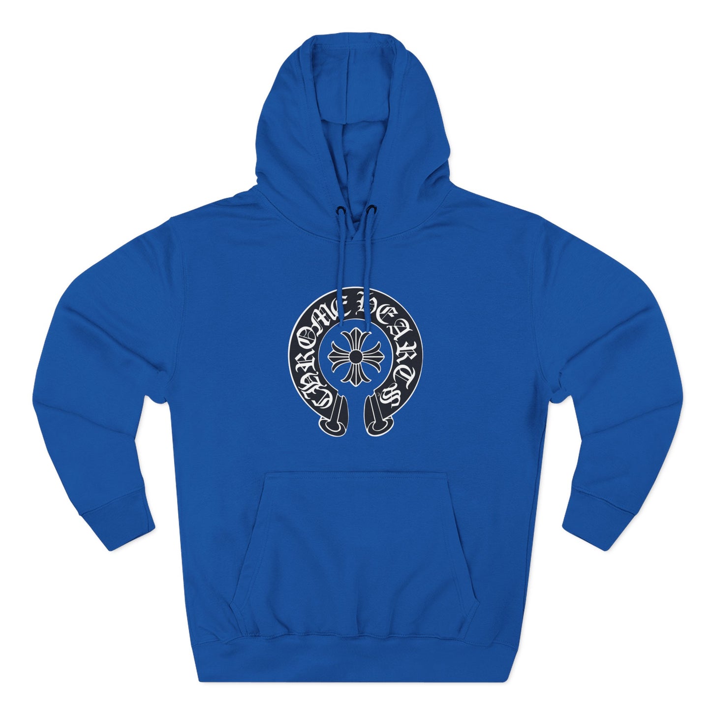 Fleece Hoodie - Chrome Hearts Design