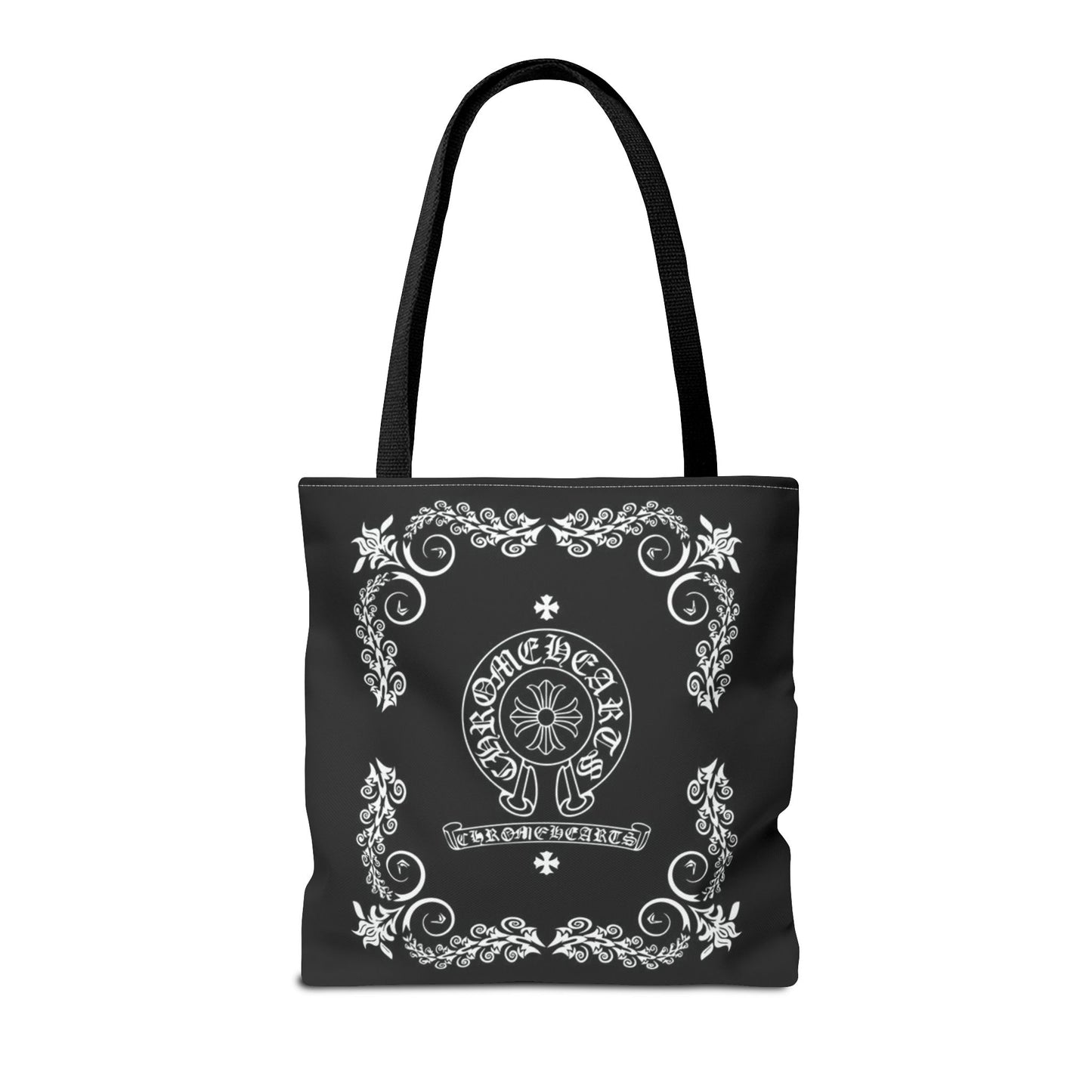 Gothic Floral Tote Bag with Sun Design | Perfect for Everyday Use & Occasions